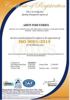 ISO Certificate